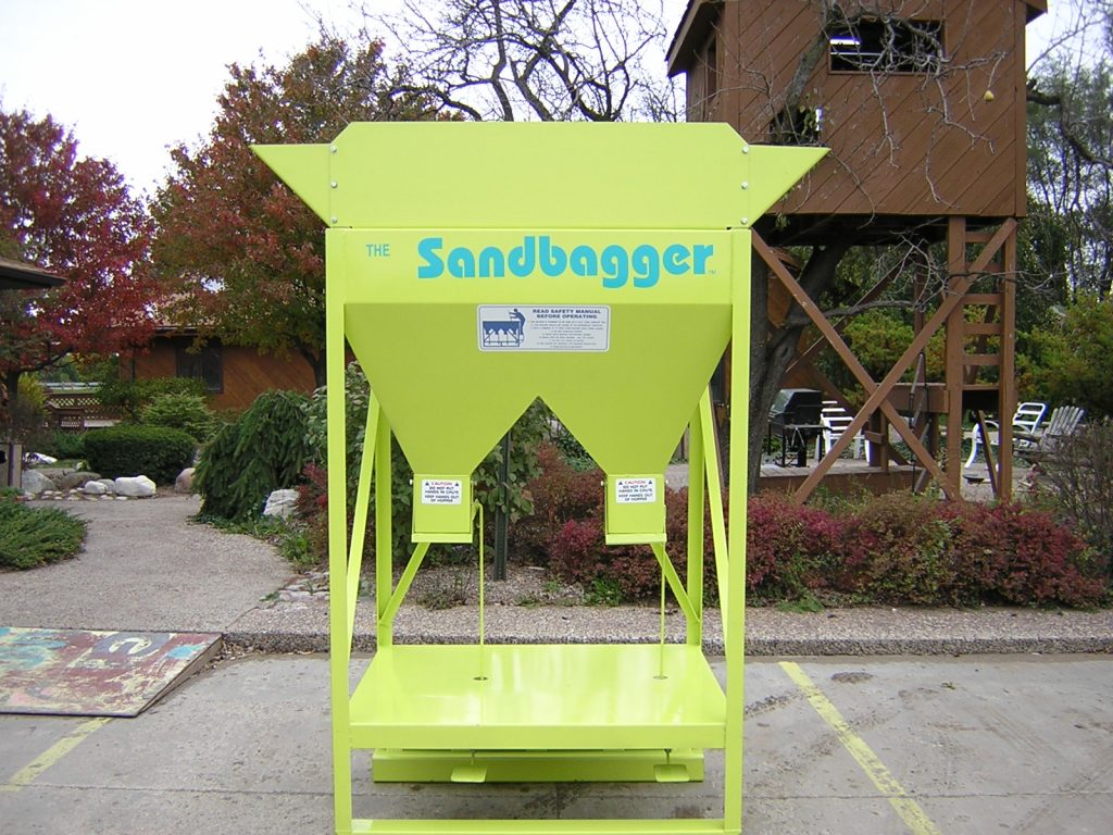 bagger sand chute gravity bagging machine fed sandbagger machines4u machines removed bulk